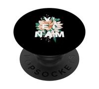 Vietnam Floral Design Vietnamese Flower Motif PopSockets Adhesive PopGrip