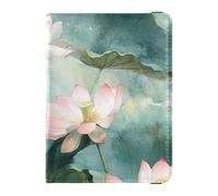 Vietnam flower Flower Beauty Summer Flowers Leather Passport Card Holder Cover Combo Vaccine Card Holder Cover Combo Passport Cover Holder Wallet Case Waterproof, Vietnam flower flower beauty Summer