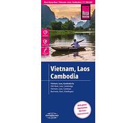Vietnam, Laos, Cambodia (1:1.200.000): reiß- und wasserfest (world mapping project)