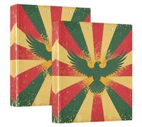Vietnam National War 1-1/2 Inch Binder 3 Rings With Pocket 1/2 Pack Office Supplies 200 Sheets