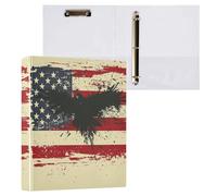 Vietnam National War 1-1/2 Inch Binder 3 Rings With Pockets Pack 1/2 Aesthetic Binder Hard Cover
