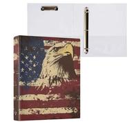 Vietnam National War 1 And A Half Inch Binder 3 Rings With Inner Pockets 1/2 Pack Office Binder 200 Sheets