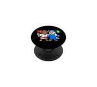 Vietnam Nigeria Flag Vietnamese Roots Proud Nigerian PopSockets Adhesive PopGrip