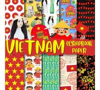 Vietnam Scrapbook Paper: Double-Sided Decorative Craft Papers For Wrapping, Junk Journals & Mixed Media, Card Making And More