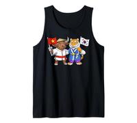 Vietnam South Korea Flag Vietnamese Roots Tank Top