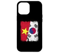 Vietnam South Korea Half Flag Vietnamese South Korean Jersey Case for iPhone 12 Pro Max