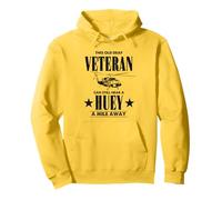 Vietnam Veteran Helicopter Pilot - Hear A Huey A Mile Away Pullover Hoodie