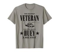 Vietnam Veteran Helicopter Pilot - Hear A Huey A Mile Away T-Shirt