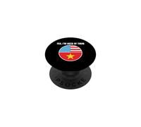 Vietnamese American Yes Im Both Heritage PopSockets Adhesive PopGrip