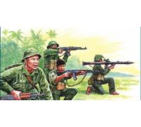 Vietnamese Army / Vietcong 1:72 Figure Plastic Model Kit Italeri