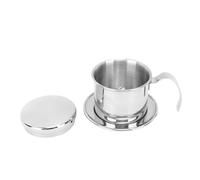 Vietnamese Coffee Filter Stainless Steel Coffee Dripper Pot Precise Filtration Compact Lightweight Rustproof for Home Travel 100ML