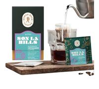 Vietnamese Drip Coffee Bags Arabica & Robusta Blend - Medium Roast Pour-Over Sachets, 7 Pack | Son La Hills by Nomad Bean Coffee