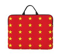 Vietnamese Flag 14 Inch Laptop Or Tablet Case,Durable and Water-Repellent Fabric, Lightweight, Business Casual