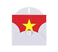 Vietnamese flag print Greeting Cards - Thank-You Cards Party Invitation Cards for Festive Celebrations