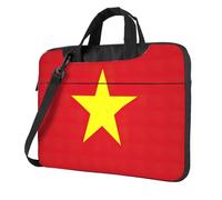 Vietnamese Flag Print Stylish Portable Laptop Bag Shoulder Bags Messenger Briefcase Office Business Trips