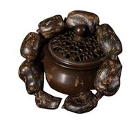Vietnamese -Form agarwood with Black Chessboard Pattern, Old Material, Water-Sinking Grade (40g)