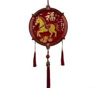 Vietnamese God of Wealth Ornament with Subtle Nodding Action for Lunar New Year Themed Interior Arrangements (B)