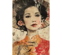 Vietnamese Inspired A5 Notebook: A5|200 lined pages with left-hand margins notebook|fully bound|Stunning Vietnamese Woman on cover| 2 of 3 in range