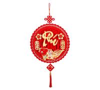 Vietnamese Lunar New Year Decoration - Vietnam Lunar New Year Ornaments Red Fu Characters Lucky Pendant | Vietnamese New Year Decorations For Family, Friends And Colleagues