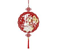 Vietnamese New Year Decorations 2026 TET Viet NAM Decor Hanging Ornaments With Tassel Asian Lunar New Year Festival Pendants For Vietnam Door Sign For Home Door Wall