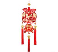 Vietnamese New Year Flannel Hanging Decorations Crafted with Traditional Lunar Symbols for Use in Homes, Offices, and Parties (E)