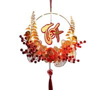 Vietnamese New Year Ornaments Front Door Wreath Spring Festival Ornaments