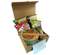 Vietnamese Pho Noodle Gift Box Hamper with Rice Noodles, Coffee Sachets, Chilli Sauce, Bowl & Chopsticks | Vietnamese Food Gift Set