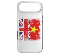 Vietnamese Roots | Half British Flags | UK Vietnam Vintage Case for iPhone Air