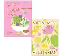 Vietnamese Simple Vietnamese food to cook at home & Vietnamese Vegetarian By Uyen Luu 2 Books Collection Set