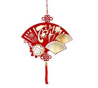 Vietnamese Tet Ornament 2026, Spring Festival Red Hanging Ornament, Home Restaurant Decorations for Lunar New Year