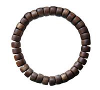 Vietnamese White Agarwood Fragrant Beads 8mm Single Circle Delicate Honey Fragrance Sweet and Cool
