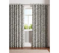 Ted Baker 'Vietnm' Cotton Lined Curtains in Green | Size: 228 cm width x 137 cm drop Ted Baker Green 228 cm width x 137 cm drop