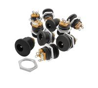 VIEUE Power Socket Connector DC-022 5.5 x 2.1mm DC Power Female Socket DC Jack Connector 5.5 * 2.1mm Panel Mounting Interface Supply Jack Plug DC022