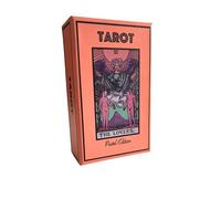 Vieux Monde Express Pastel Tarot Deck - Rider-Waite Style Tarot Cards with Soft Aesthetic - Classic RWS Design with Guidebook - Beginner-Friendly Divination Deck