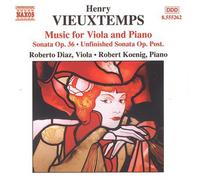 Vieuxtemps: Music for Viola & Piano