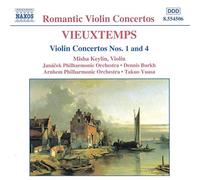 Vieuxtemps: Violin Concertos Nos 1 & 4