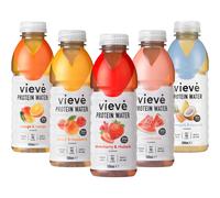 Vieve Protein Water 10x500ml Mixed Variety Flavour Pack 20g Protein Dairy Free A Ready to Drink Alternative to Protein Powders Shakes 10 Pack