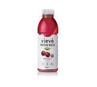 Vieve Protein Water 6x500ml - Wild Cherry | 20g Protein, Sugar Free, Fat Free & Dairy Free | A Ready to Drink Alternative to Protein Powders & Shakes | 6 Pack