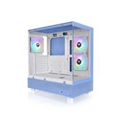 View 270 Plus TG ARGB Hydrangea Blue Mid Tower E-ATX Case; 3x120mm ARGB Fans Included; Support Up to 360mm Radiator; Front & Side Dual Tempered Glass Panel; CA-1Y7-00MFWN-01; 3 Year Warranty