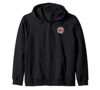 VIEW BACK PRINT Idle Fury Hand & Torch Neotraditional Tattoo Zip Hoodie