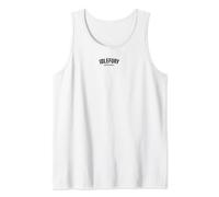 VIEW BACK PRINT Idle Fury Skull Owl Skeleton Bird Tattoo Tank Top