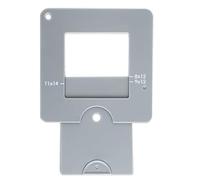 View Catcher For Artists Photography, Artist Viewfinder, View Finder For Drawing, Portable Sliding Clear Markings Sketch View Capture Tool For Artists Painting, Improve Photography Skills