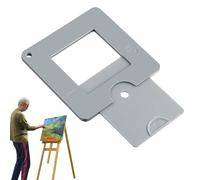 View Catcher for Artists - View Catcher with Sliding Mechanism,Portable Viewfinder with Sliding Mechanism for Painting Art Photography Nature Lovers Outdoor Adventurers Garden Exploration Camping Trip