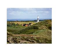 View from the 'Uwe Dune' towards Kampen，Jigsaw Puzzles for Adults 1000 Piece Jigsaw Puzzles for Adult Educational Game Challenge Toy 1000 Pieces Puzzle for Adults Kids（75x50cm）-AW20