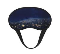 View of Earth Sleep Masks Silky Eye Cover Soft Satin Blindfold Elastic Strap Night Eye Shade for Women Men