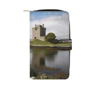 View of The Dunguaire Castle Wallet Multifunctional Wallets for Men Compact Wallet Purse Passport Bag