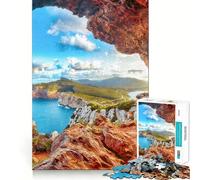 View on Cacccia Cape Jigsaw Puzzle 1000 Recall Fun Play Advanced Laser Cutting Tech Holiday Indoor Entertainment Toy (50x75cm)