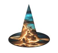 View under the moon 3 PCS Halloween Witch Hat Costume Party Hat Suitable for Stage Play Accessories