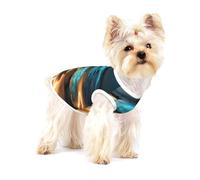 View under the moon Small Dog Cotton Vest L - Breathable, Soft, and Comfortable Pet Clothing for Cats and Dogs