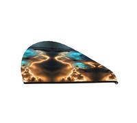 View under the moonShower Cap:good water absorption performance and is suitable for fairies with all kinds of hair types